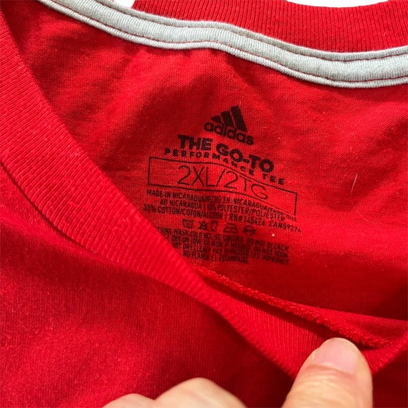 Adidas T Shirt 2X Set Short Sleeved - Picture 11 of 11